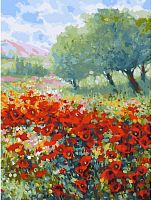 Картина по номерам Белоснежка: Весна в Провансе